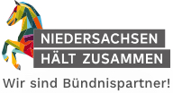 Wir sind Bündnispartner „Niedersachsen hält zusammen“