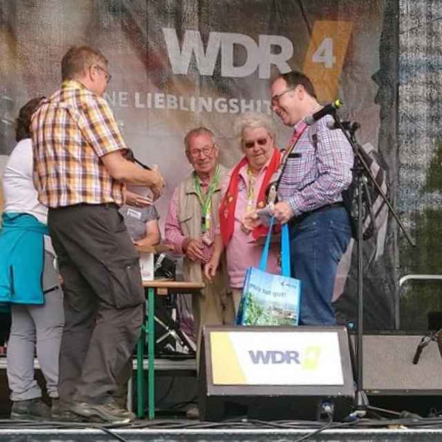 Auszeichung des GGV im Wanderwettbewerb