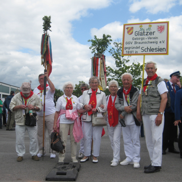 GGV-Abordnung im Festumzug