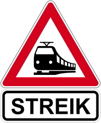 Streik bei der Deutschen Bahn