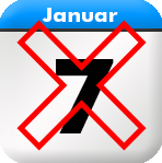 7. Januar geschlossen