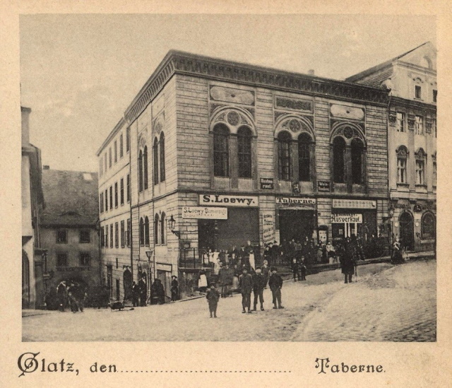 Taberne in Glatz um 1900