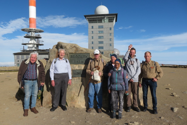 Wanderung am Tag der Deutschen Einheit 2020 auf den Brocken im Harz