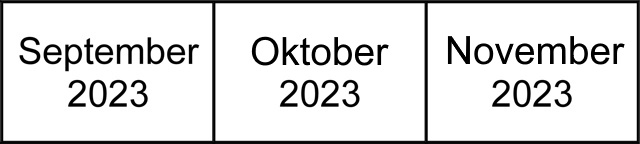 Kalender Sept.-Nov. 2023