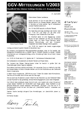 Vorschau: 1/2003