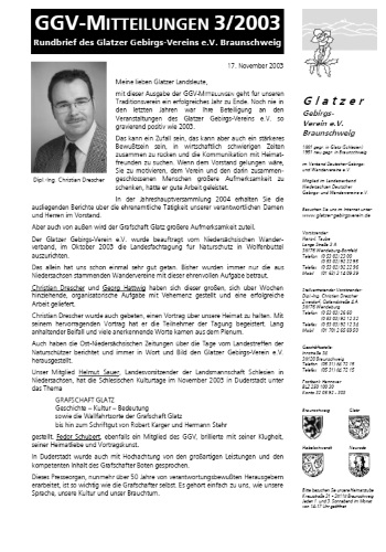 Vorschau: 3/2003