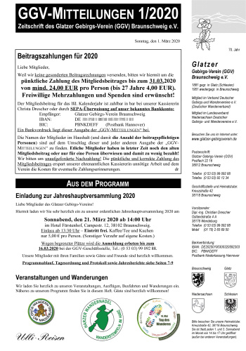 Vorschau: 1/2020