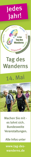 Tag des Wanderns - 14. Mai