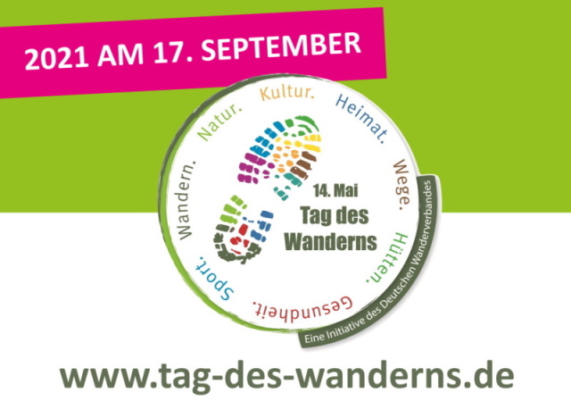 „Tag des Wanderns“ 2021 am 17. September