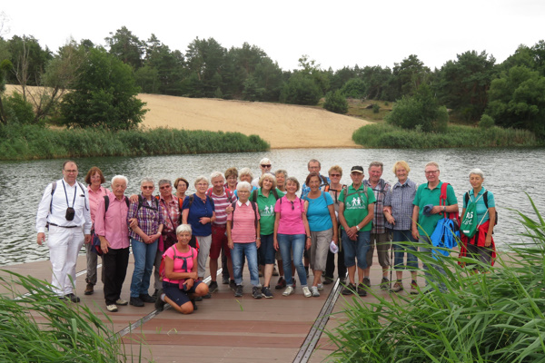 Gemeinsame Wanderung in Gommern