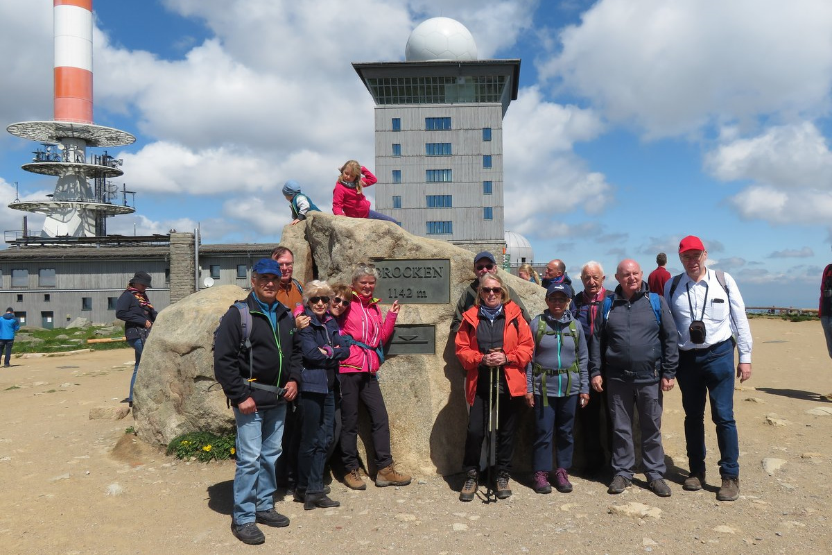 GGV-Wandergruppe auf dem Brocken